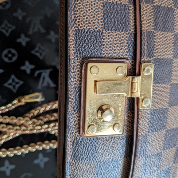 Louis Vuitton ascot wallet clutch with chain strap incert - Picture 12 of 17